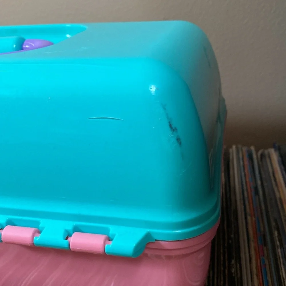VTG Retro Caboodle Caboodles Make Up Storage Case Organizer Travel